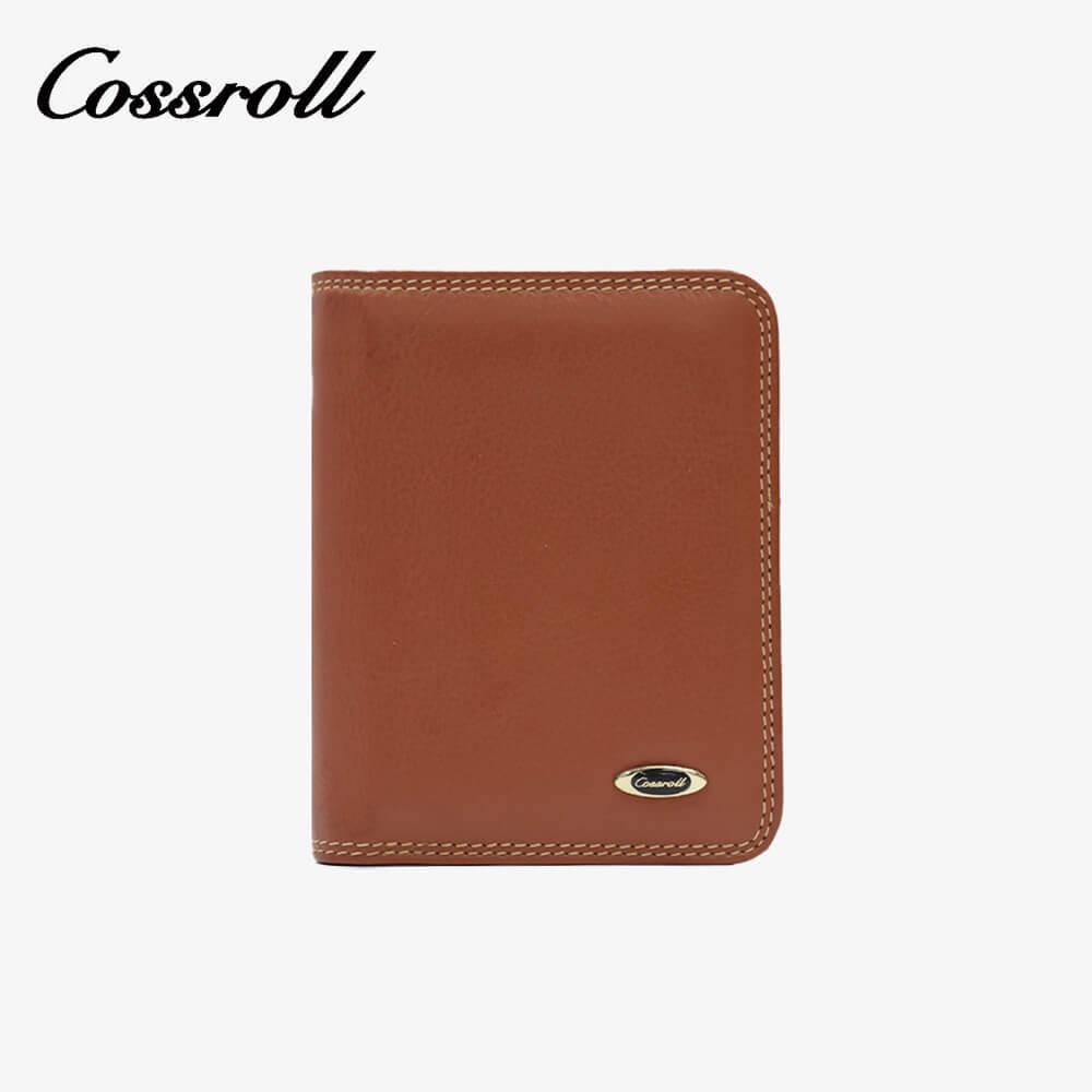 Cossroll Leather Bifold Wallet Wholesale