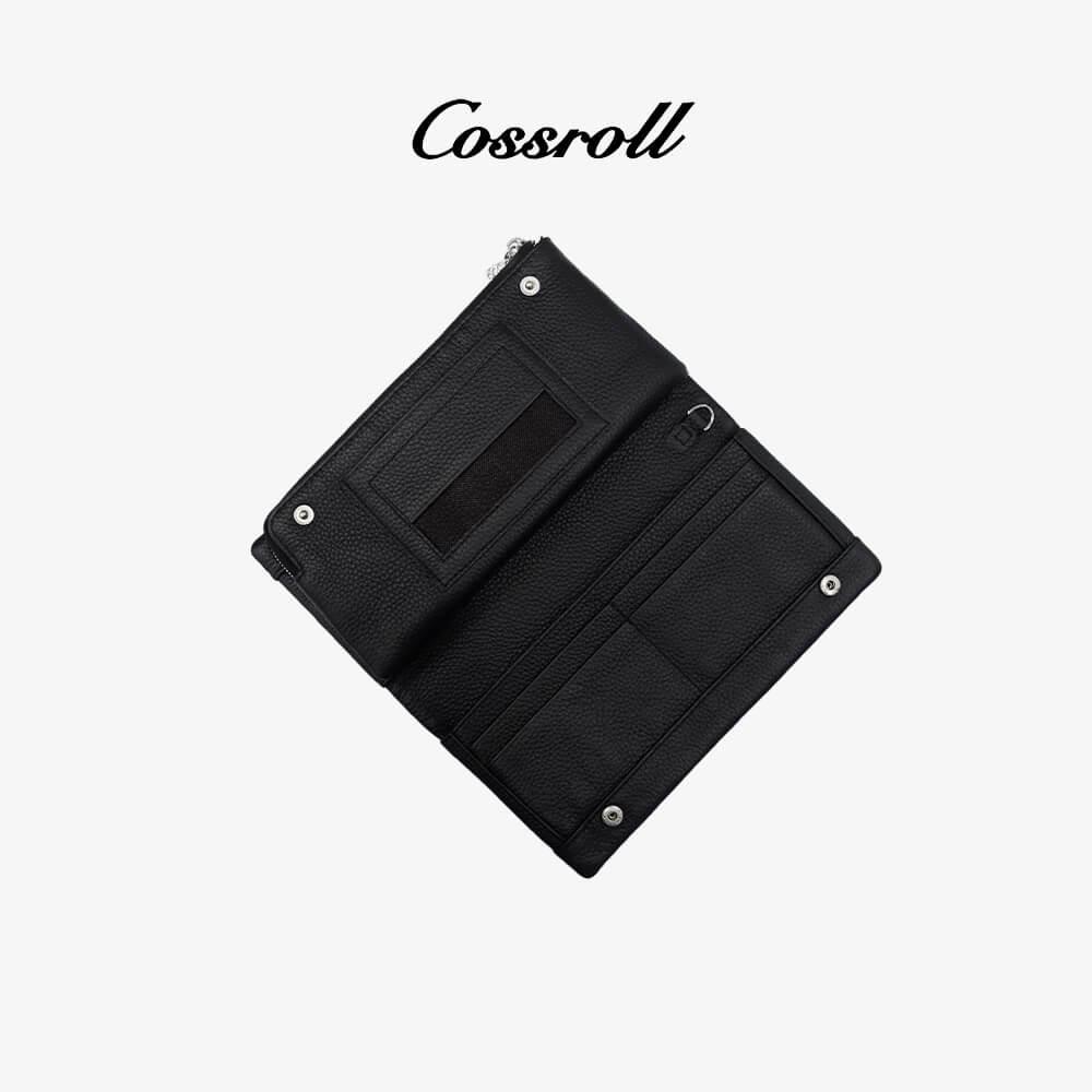 Zipper Wallets Customized Logo Factory Supplier - cossroll.leather