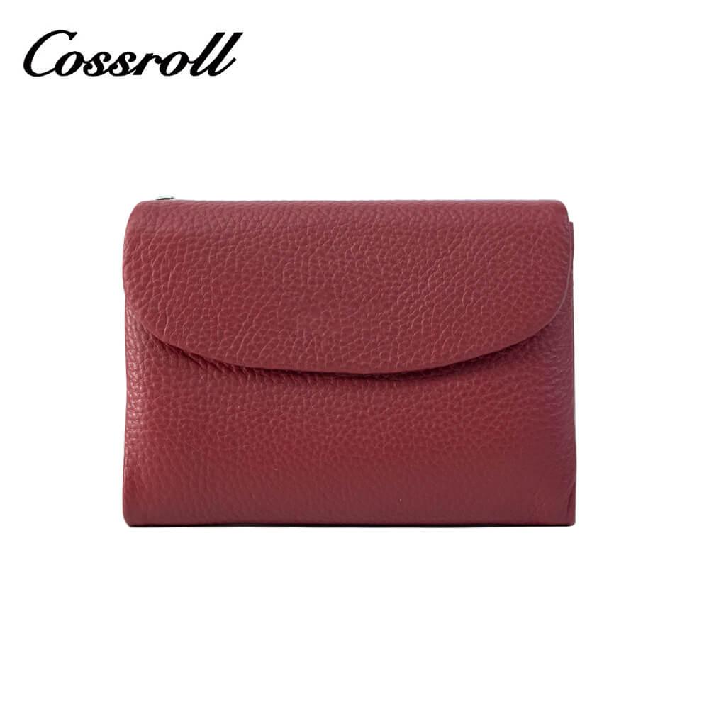 Genuine Cowhide Leather Short Wallets