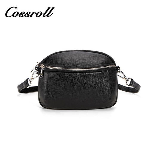 Cossroll Minimalist Lychee Crossbody Genuine Leather Bag Manufacturer