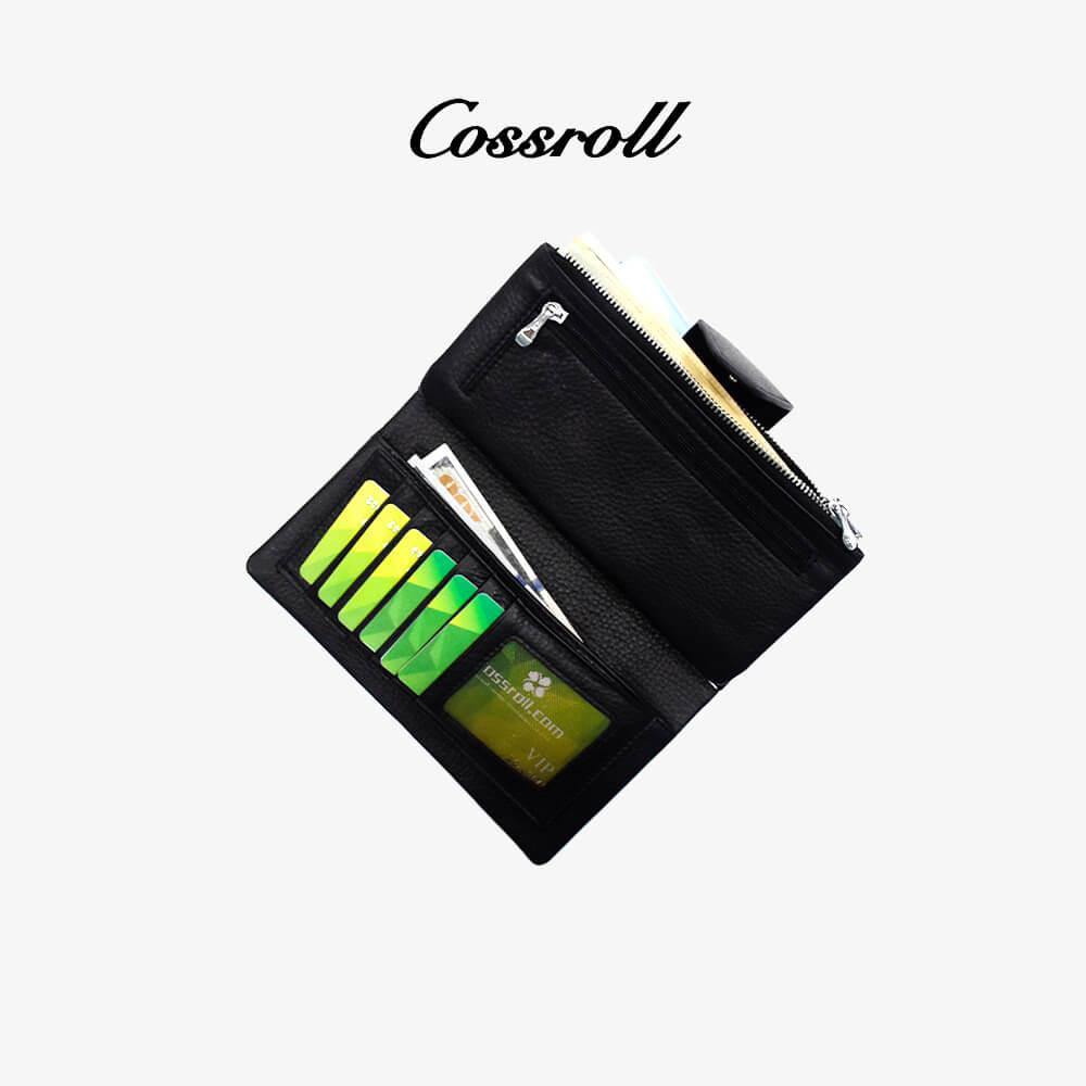 Minimalist Wallets Card Slots Logo Customized Wholesale - cossroll.leather