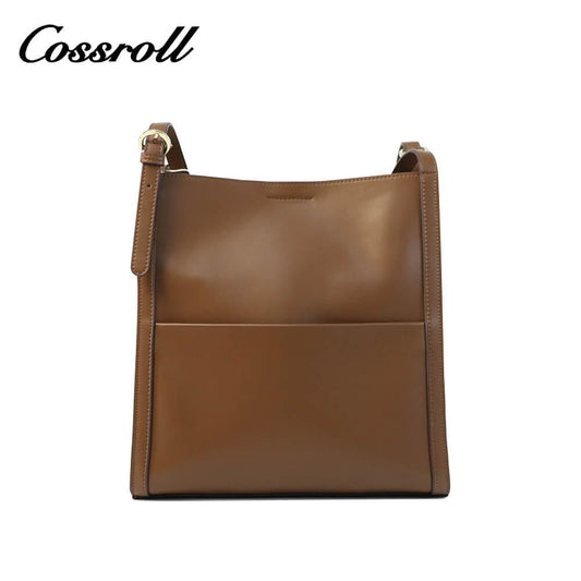 Top Grain Leather Large Handbag Crossbody Bag