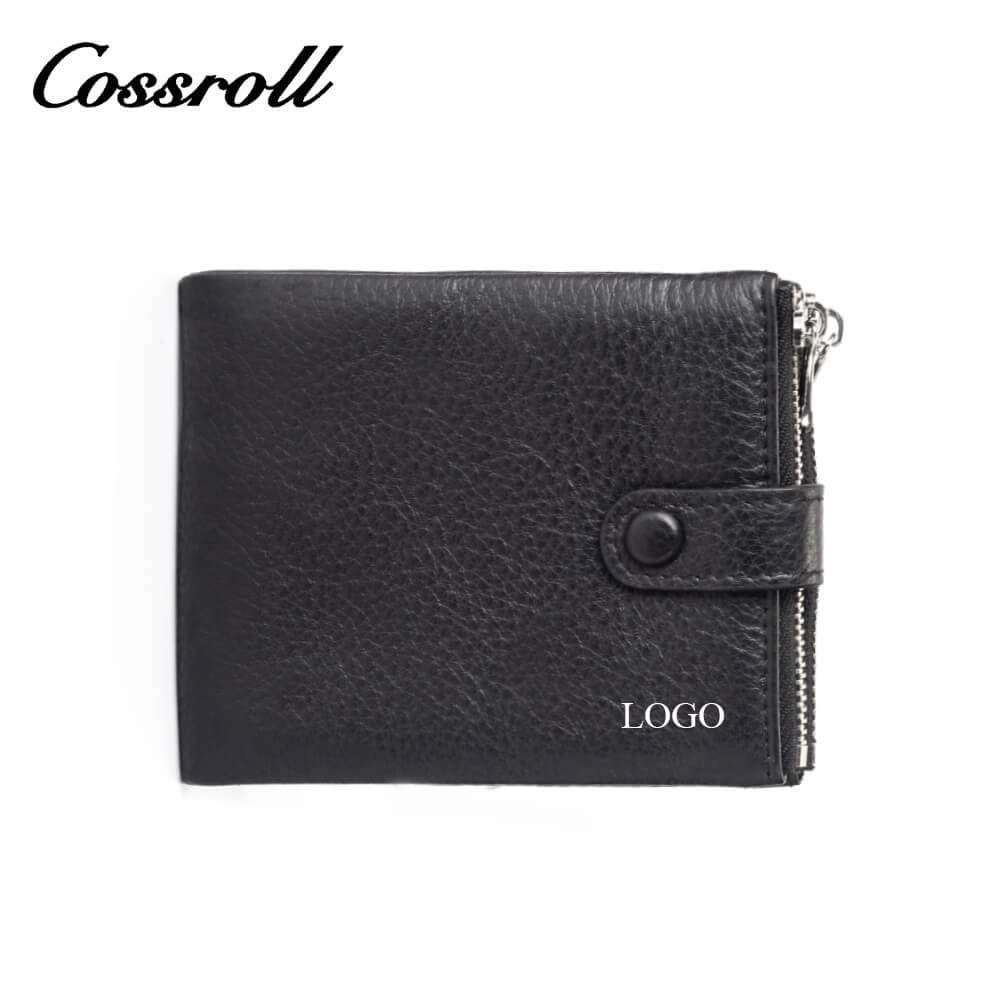 Mens Lychee Cowhide Leather Wallet Manufacturer