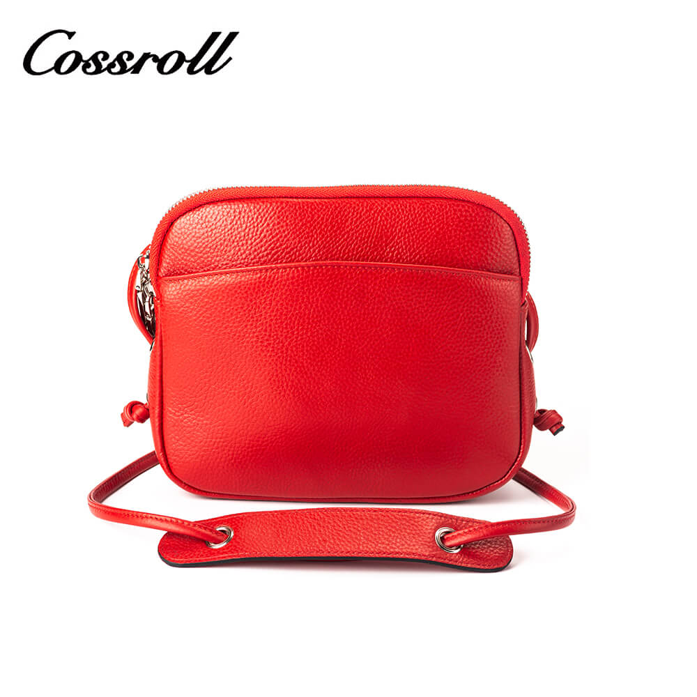 Cossroll Cowhide Leather Crossbody Phone Bag Manufacturer