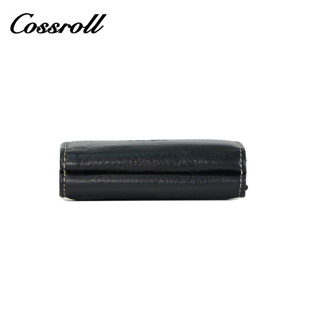 Cossroll Unisex Leather Bifold Short Wallets Wholesale Manufacturer