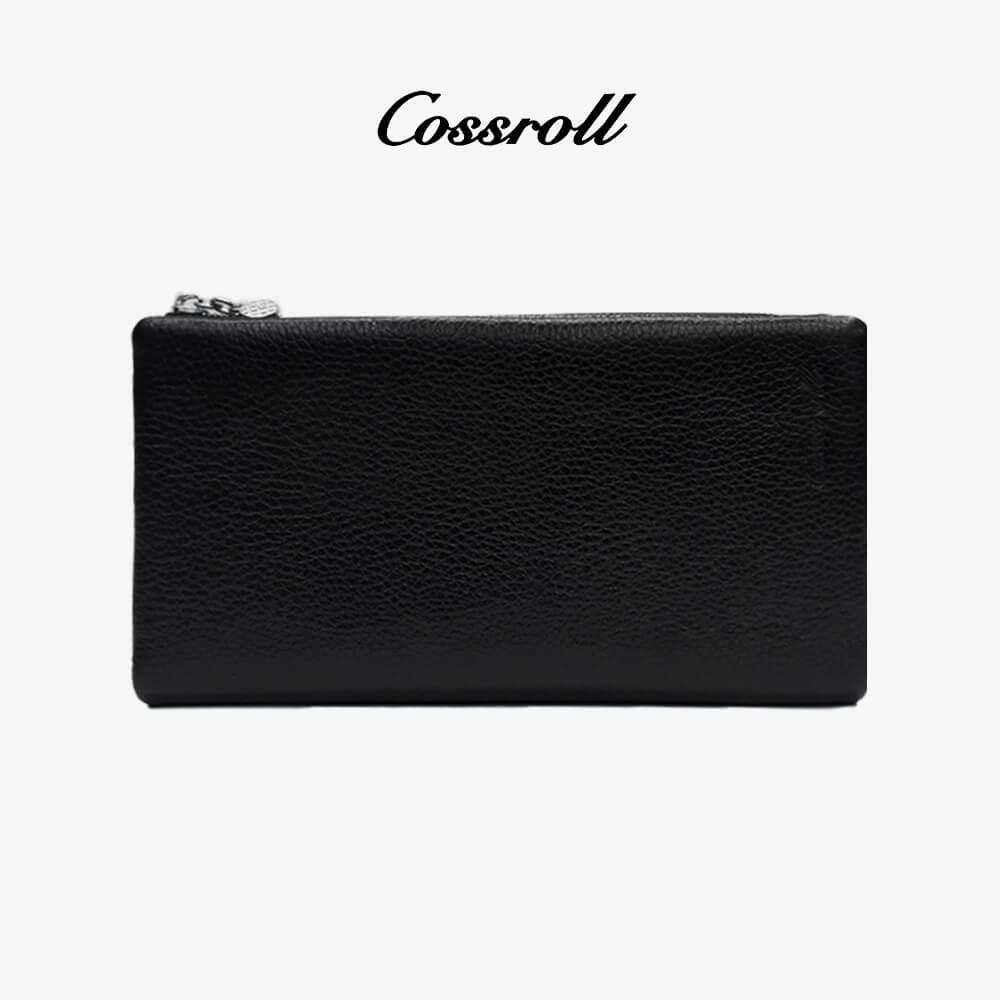 Zipper Wallets Customized Logo Factory Supplier - cossroll.leather