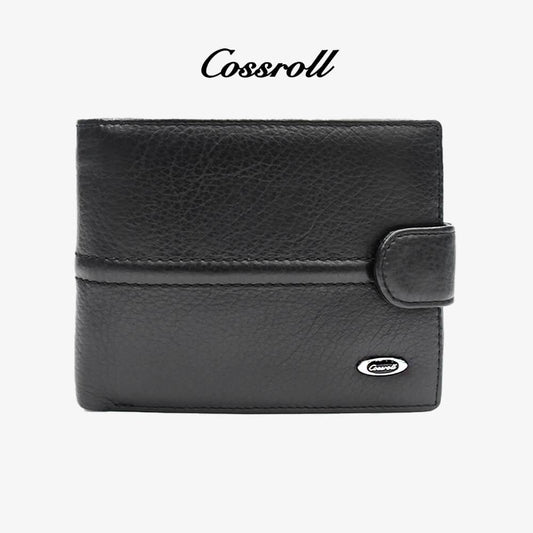 Custom Made Leather Men's Wallets Manufacturer Factory