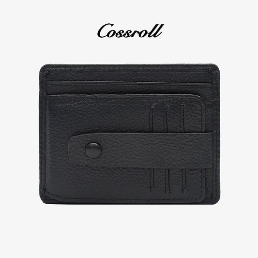 Leather Card Holder Colours Customized Manufacturer - cossroll.leather