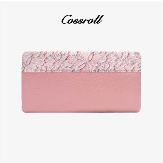 Clutch Zipper Wallet For Women - cossroll.leather