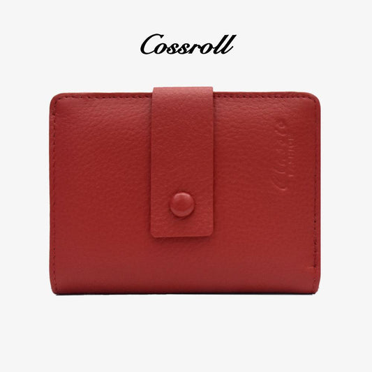 Factory Direct Short Wallets Wholesale Bifold Purse - cossroll.leather