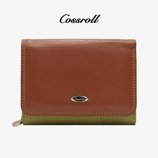 Cossroll Leather Trifold Wallet Wholesale - cossroll.leather