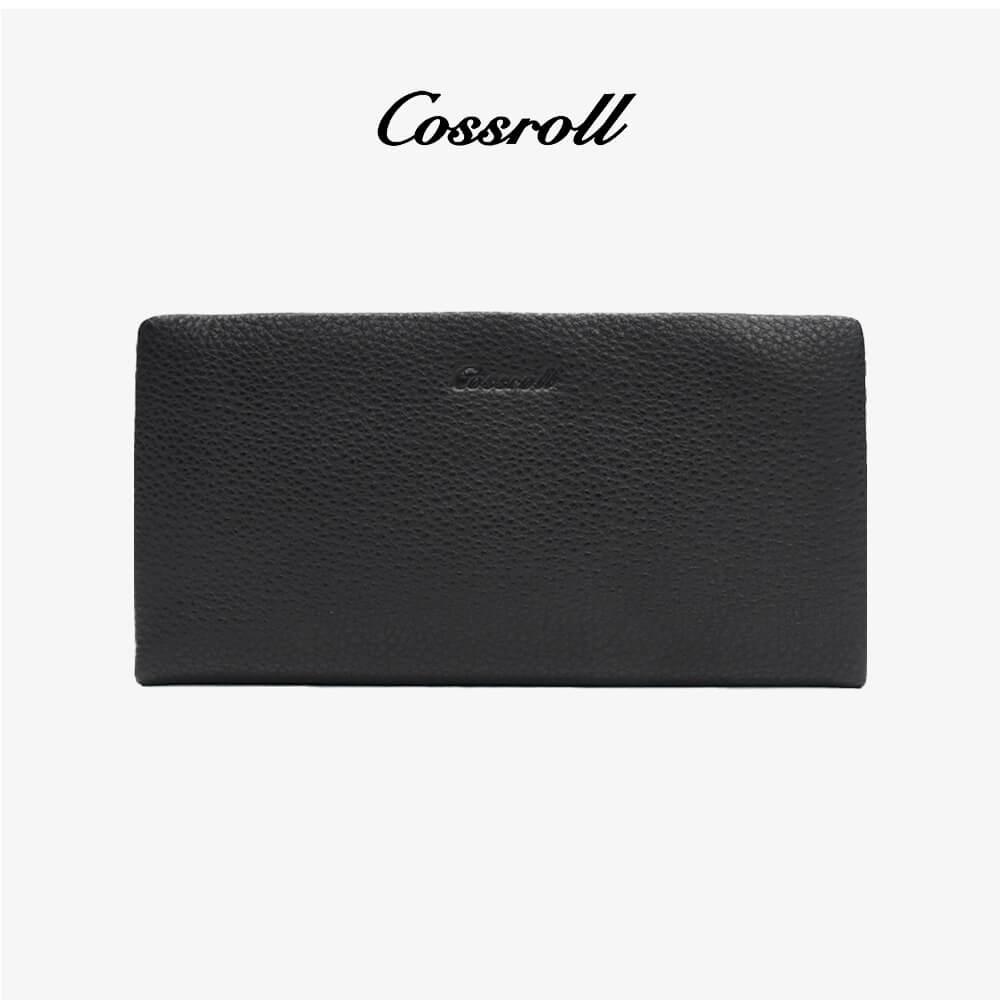 Clutch Long Wallets Zipper Leather Purse Wholesale Supplier - cossroll.leather
