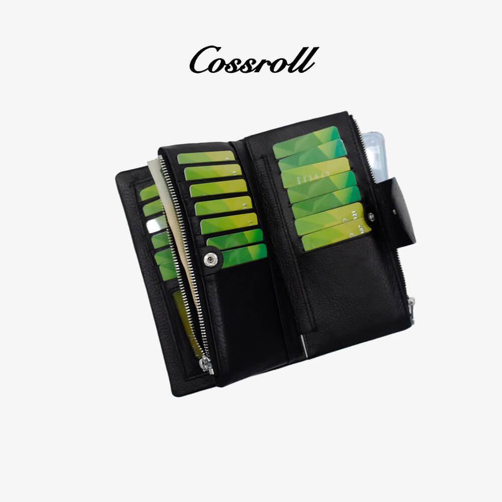 Minimalist Wallets Card Slots Logo Customized Wholesale - cossroll.leather