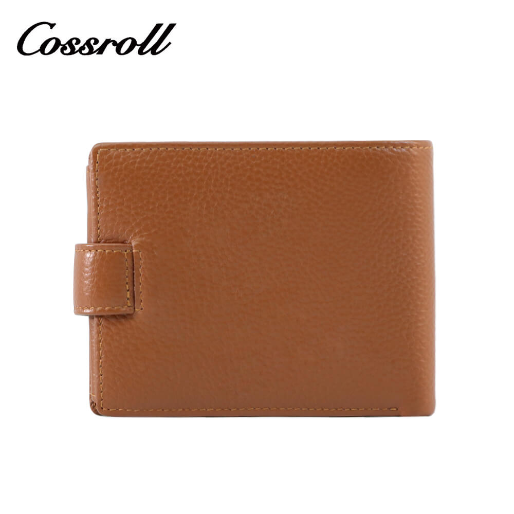 Bifold Cowhide Leather Wallets For Men For Wholesale