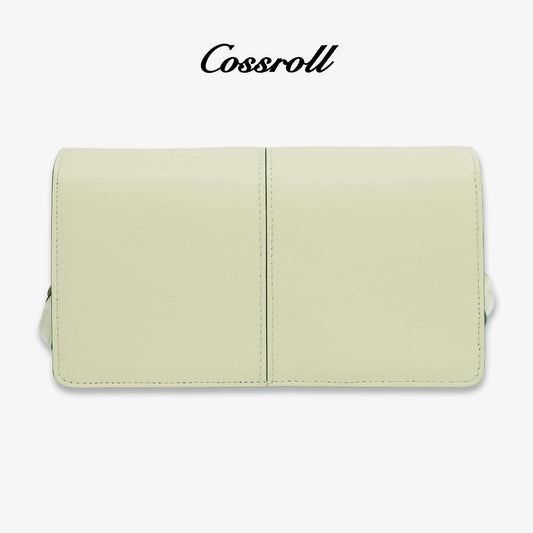 Minimalist Genuine Leather Crossbody Bag - cossroll.leather