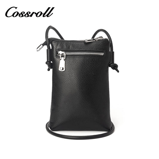 Lychee Genuine Leather Crossbody Bag Manufacturer