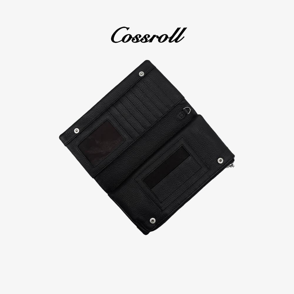 Zipper Wallets Customized Logo Factory Supplier - cossroll.leather