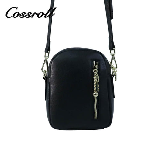 Cossroll Cowhide Leather Crossbody Phone Bag Wholesale