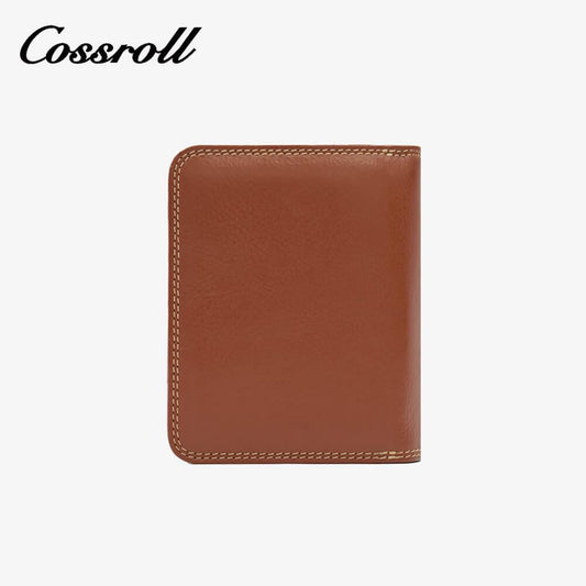 Cossroll Leather Bifold Wallet Wholesale
