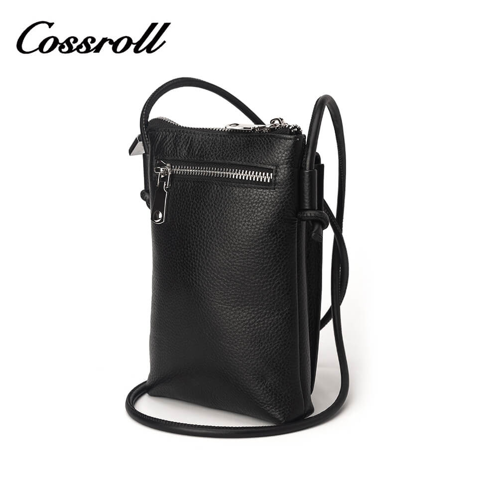 Lychee Genuine Leather Crossbody Bag Manufacturer