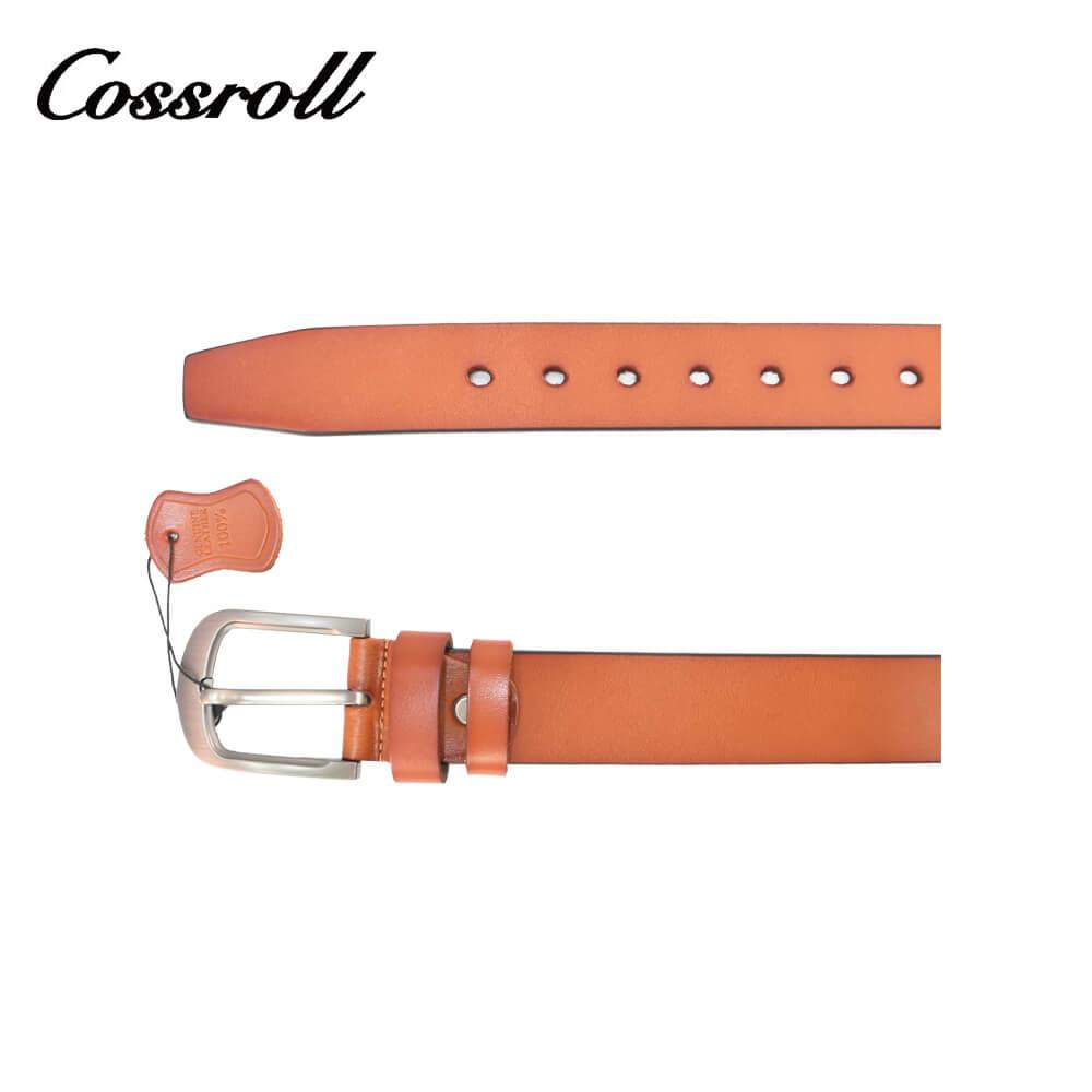 Classic Men's Nubuck Leather Belt Wholesaler Manufacturer