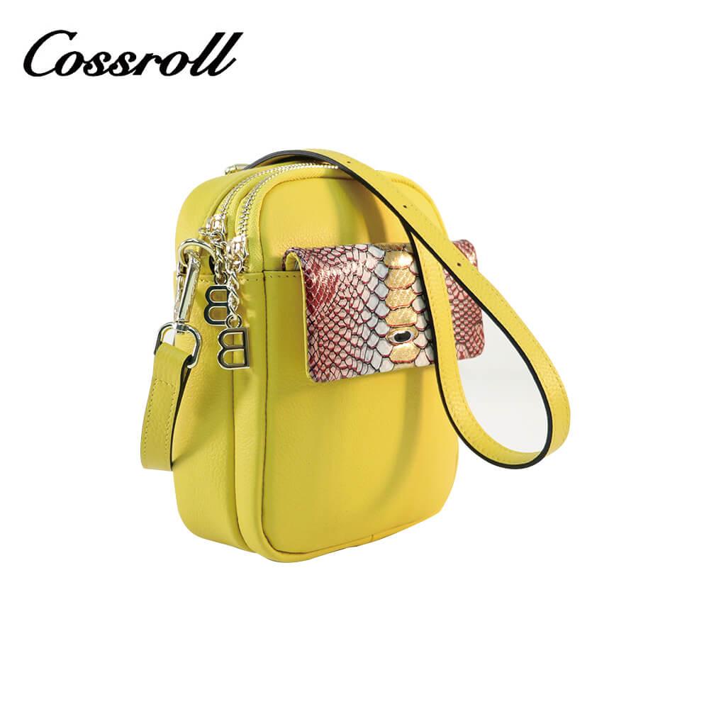 Customized Leather Crossbody Phone Bag