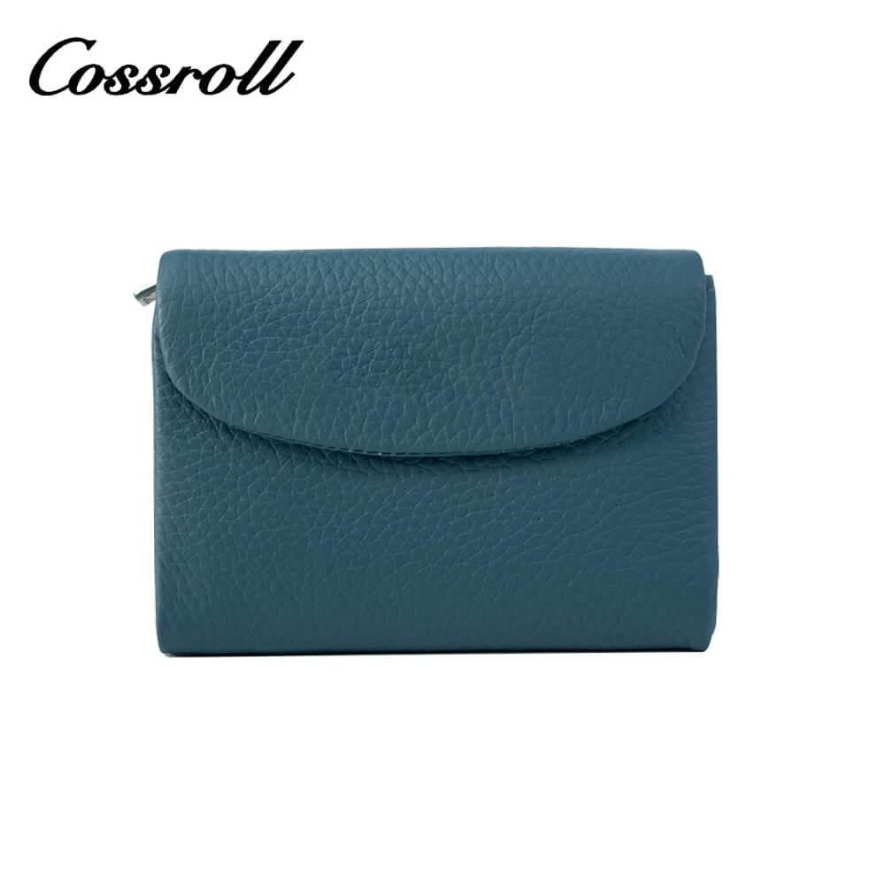 Genuine Cowhide Leather Short Wallets