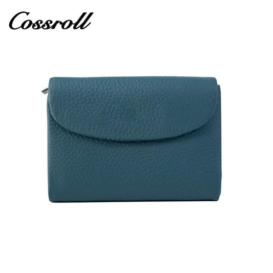 Genuine Cowhide Leather Short Wallets