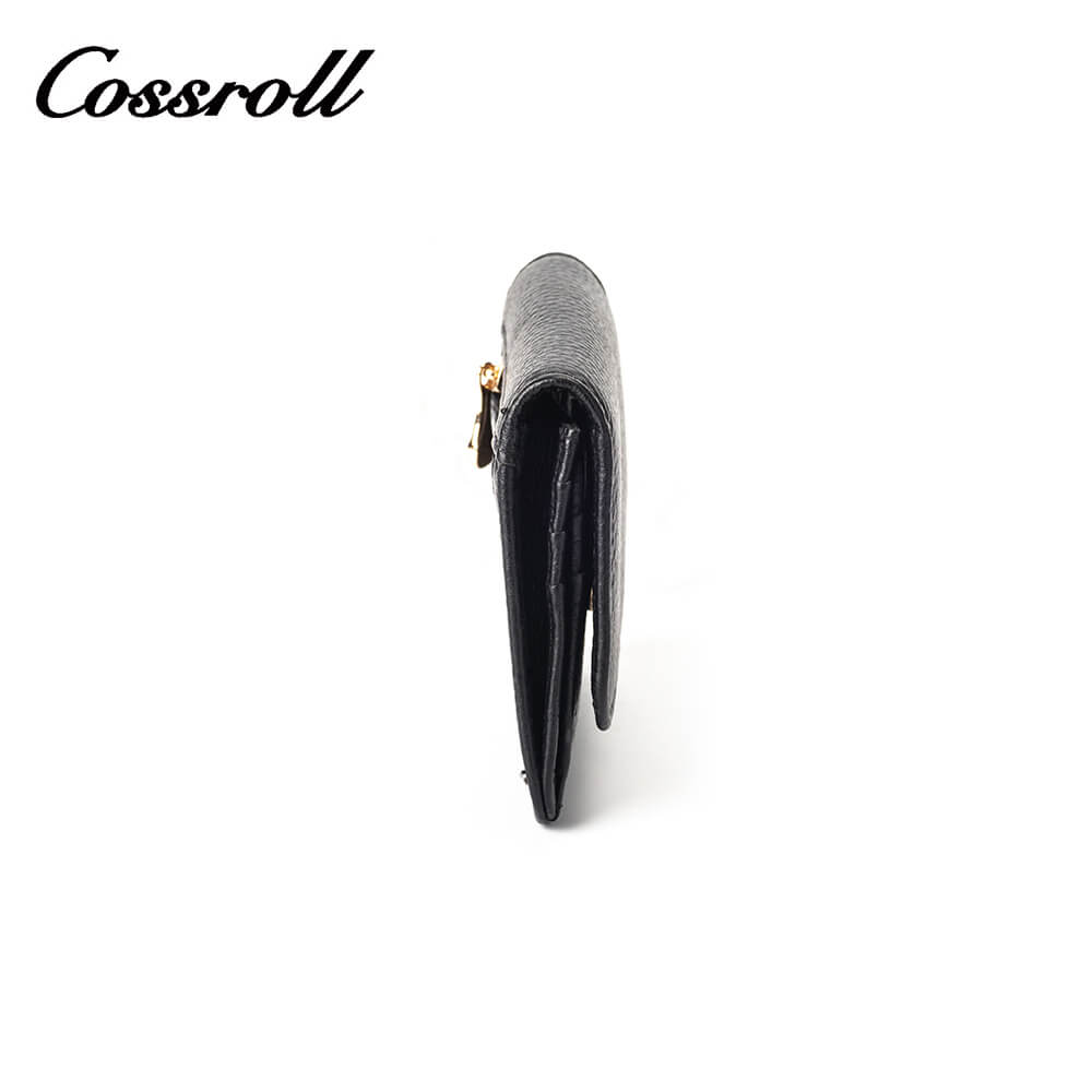 Mini Lychee Cowhide Leather Wallet Manufacturer