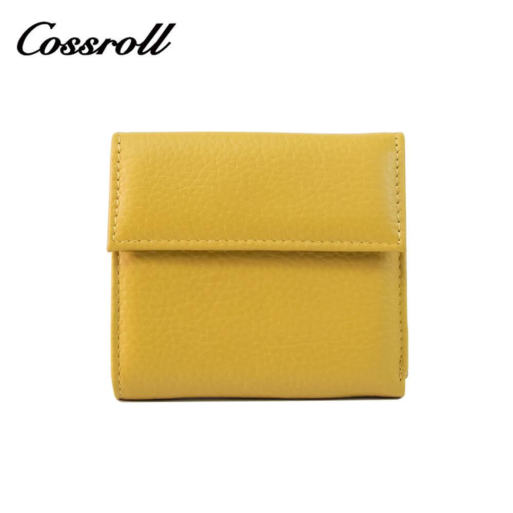 Genuine Leather Bifold Short Wallets