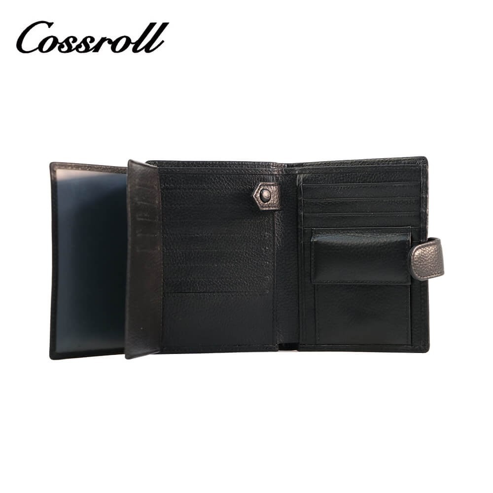 Bifold Cowhide Leather Short Wallets For Men For Wholesale Cossroll