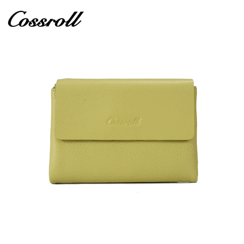 Coin Purse Small Cowhide Leather Wallet Manufacturer