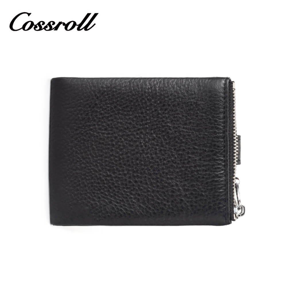 Mens Lychee Cowhide Leather Wallet Manufacturer