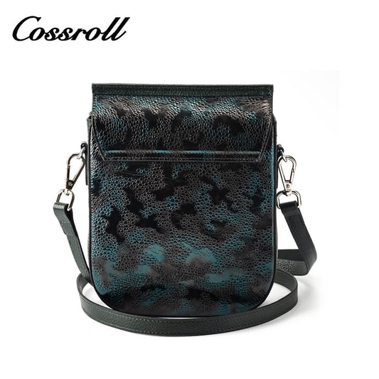 Vertical Leather Crossbody Phone Bag Manufacturer