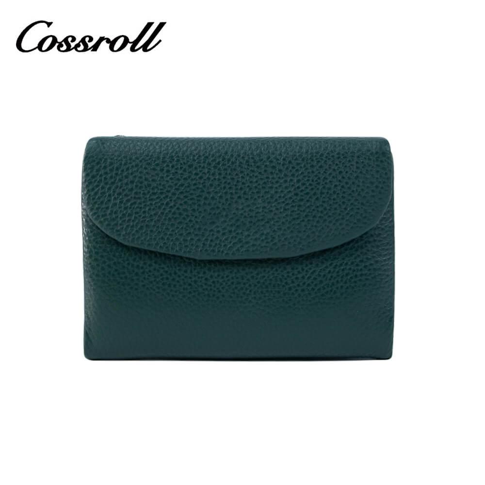 Genuine Cowhide Leather Short Wallets