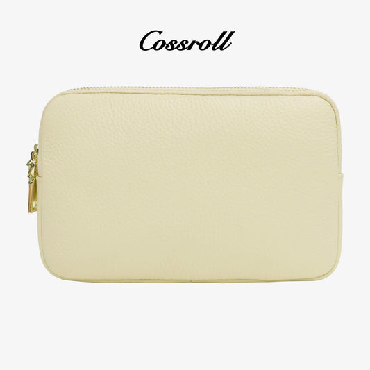 Women Leather Crossbody Bag Zipper Purse Wholesale - cossroll.leather