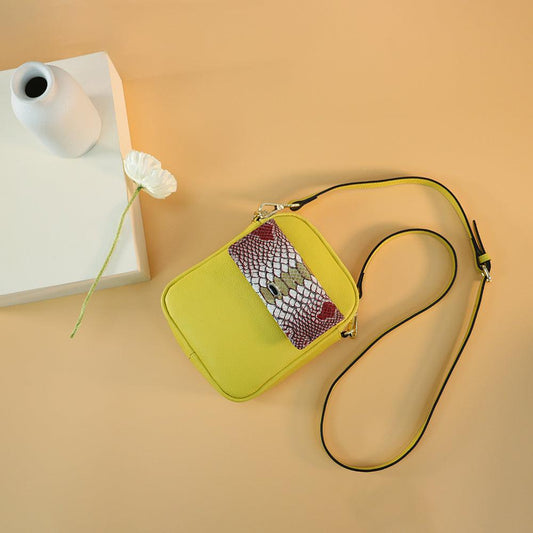 Customized Leather Crossbody Phone Bag