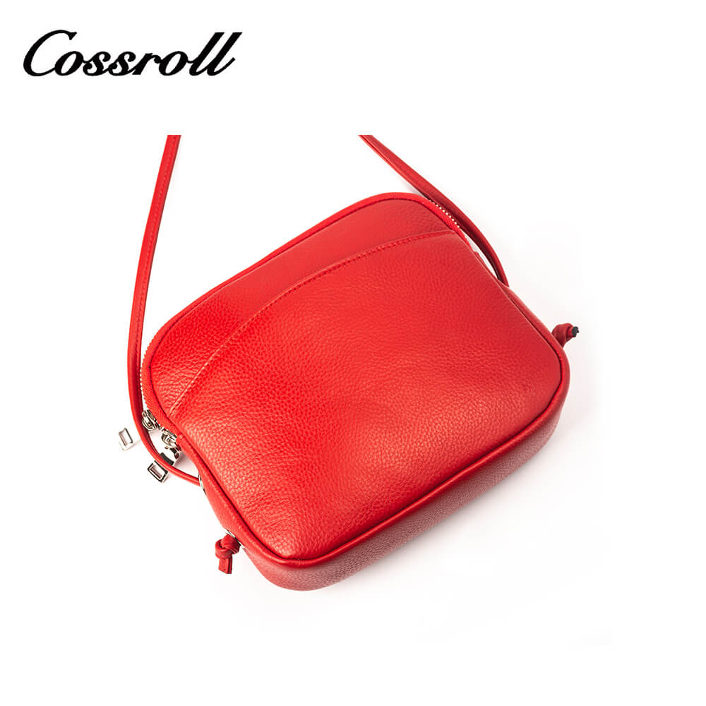 Cossroll Cowhide Leather Crossbody Phone Bag Manufacturer