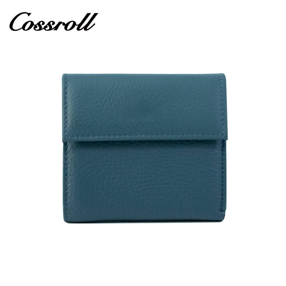 Genuine Leather Bifold Short Wallets