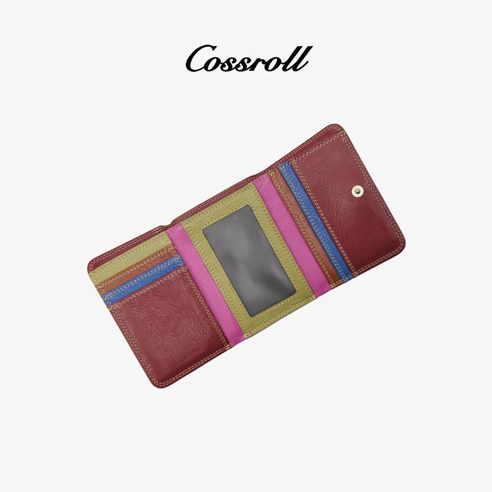 Cossroll Leather Trifold Wallet Wholesale - cossroll.leather