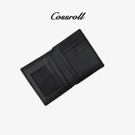 Cossroll Men's Leather Wallet Manufacturing Factory
