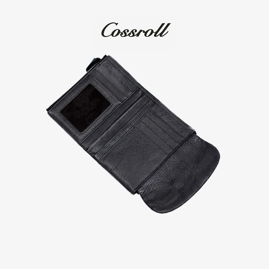 Leather Clutch Wallets Wholesale Manufactuer Cossroll