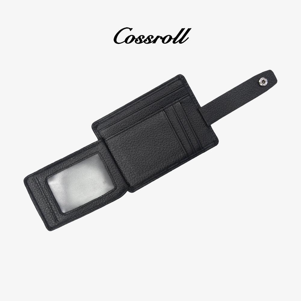 Leather Card Holder Colours Customized Manufacturer - cossroll.leather