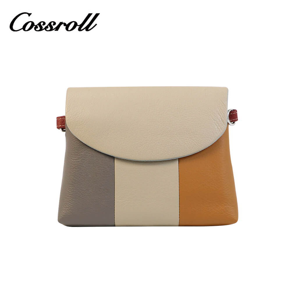 Cossroll Muticolor Small Leather Crossbody Bag Manufacturer