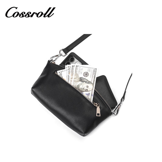 Cossroll Pebble Real Leather Crossbody Bag Manufacturer