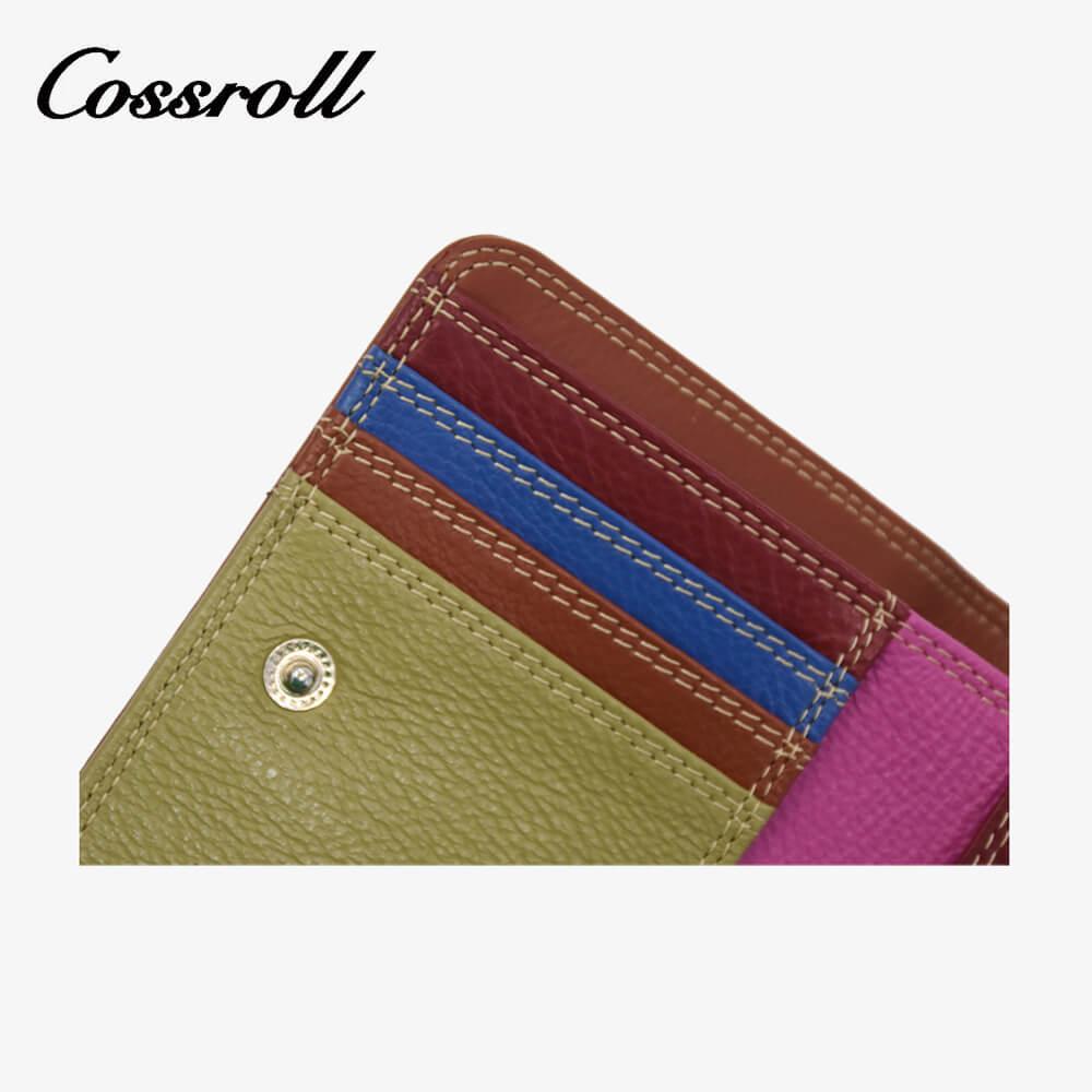 Cossroll Leather Bifold Wallet Wholesale