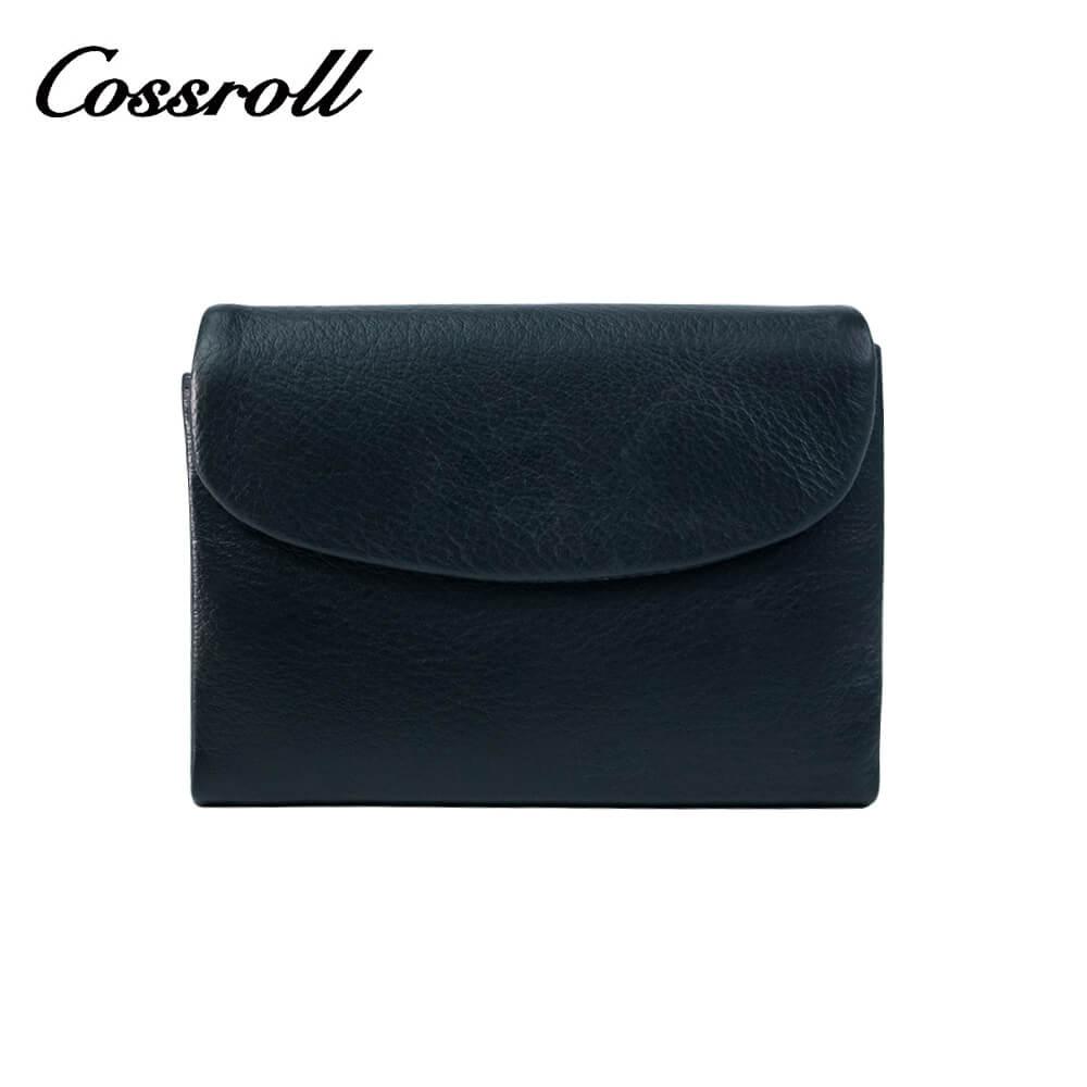 Genuine Cowhide Leather Short Wallets