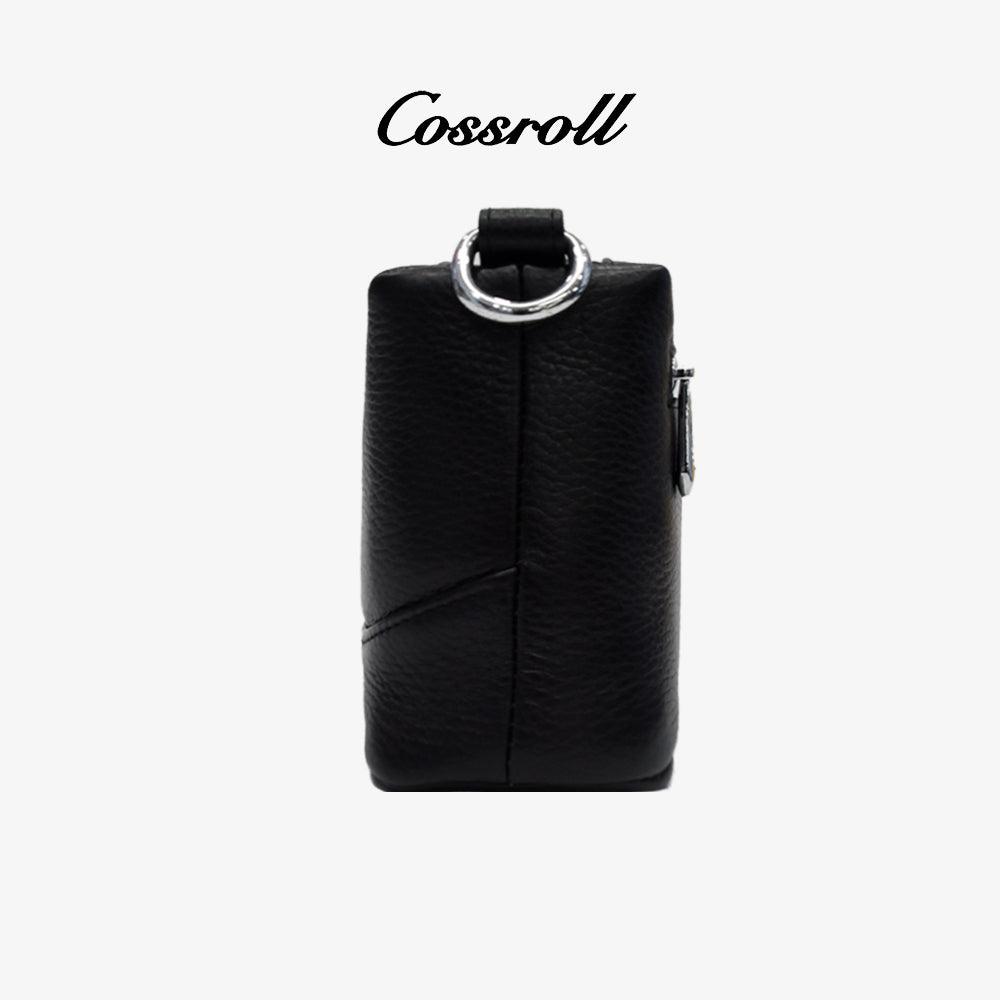 Cossroll Genuine Leather Zipper Wallets Wholesale Clutch Bag Maker