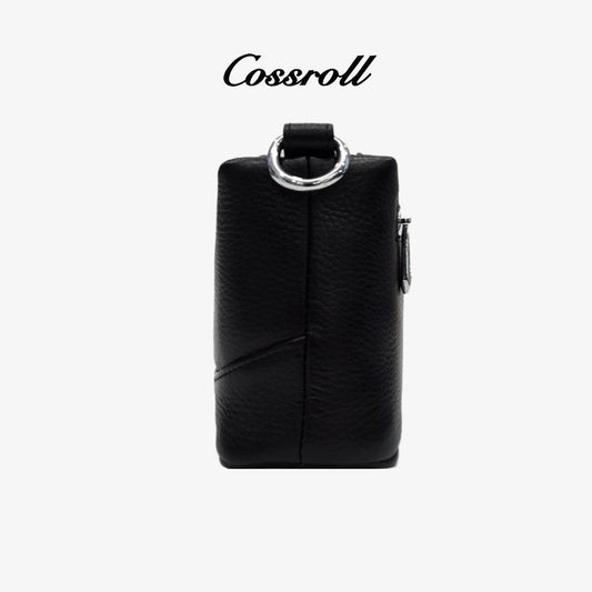 Cossroll Genuine Leather Zipper Wallets Wholesale Clutch Bag Maker