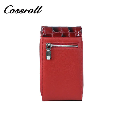 Cossroll Crocodile Pattern Leather Small Crossbody Bag Wholesale